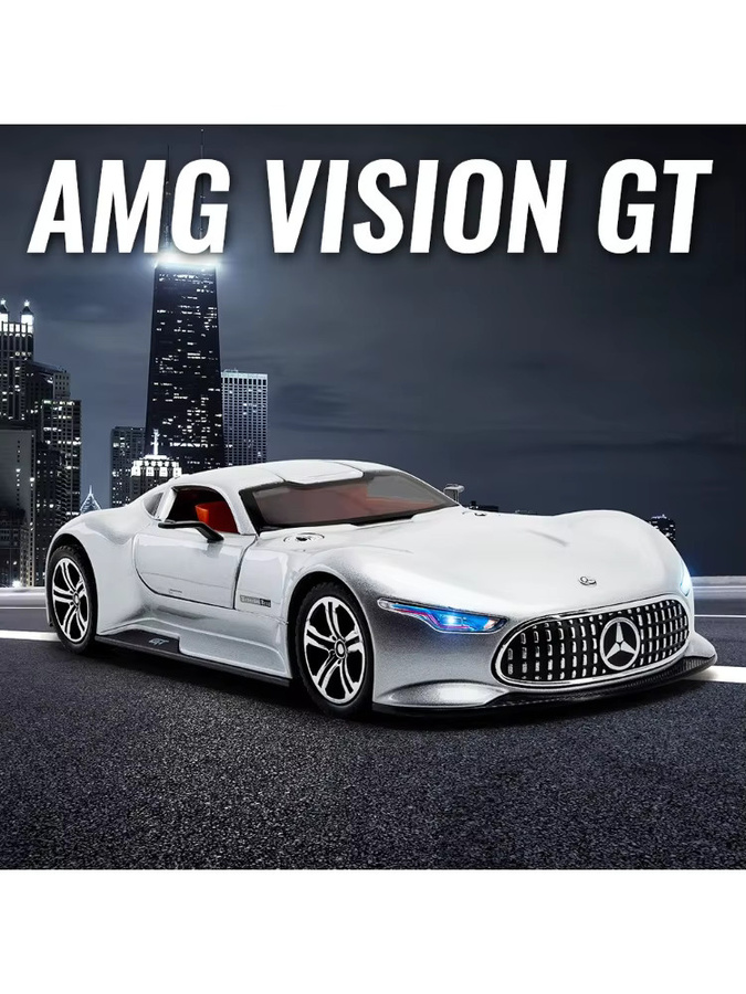 WELLY Mercedes-Benz AMG Vision GT, Automodell, 1:24, mit Licht und Sound - Bild 5