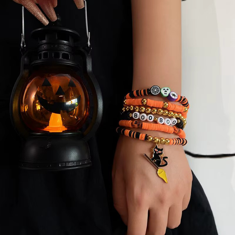 Alivparty Armbänder Set, Kürbis, Bunt, Kunststoff, Mädchen, Damen - Bild 2
