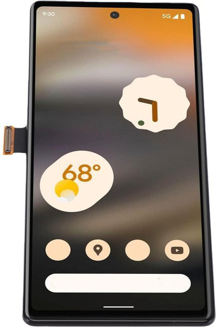 Google Pixel 6A 5G LCD-Display mit Touchscreen-Digitizer-Baugruppe in Schwarz, 6,10 Zoll - Bild 1