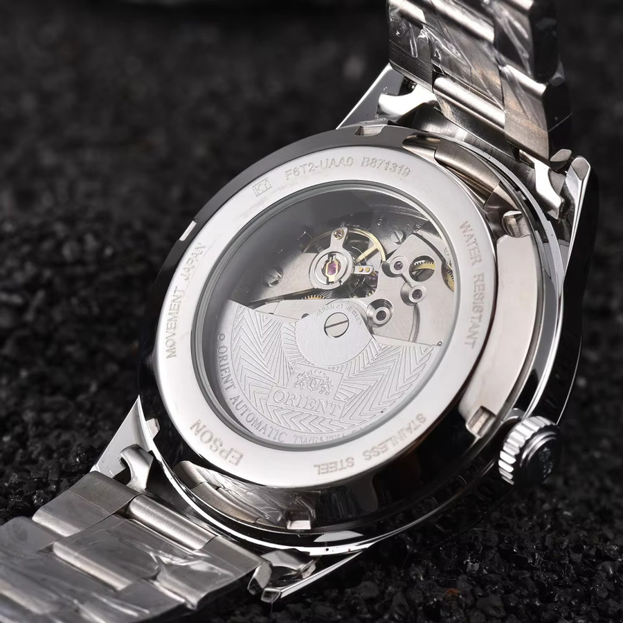 Orient Armbanduhr Automatik, Edelstahl, Silber, Herren - Bild 1