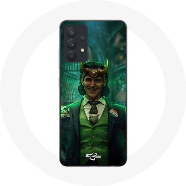 Samsung Galaxy A13 4G / A13 4G Lite Hülle Loki Thor Ragnarok Kopfhörer Poster Charakter Serie in Schwarz und Multicolour - Bild 1
