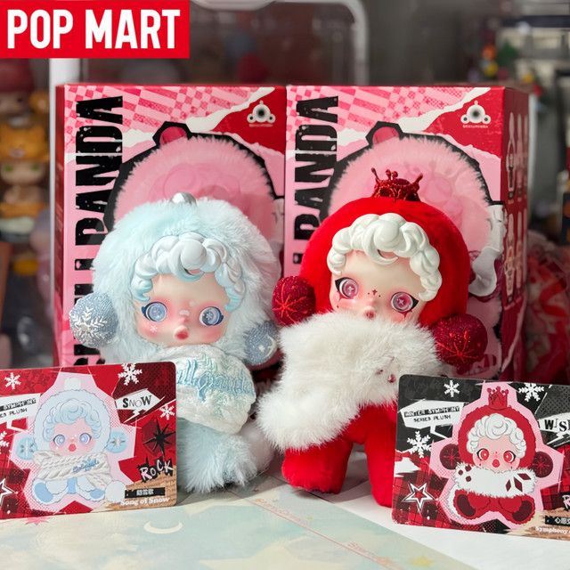 POP MART Skullpanda Winter Symphony Series Mystery Box Multicolor Cartoon Figur als Dekoration und Trendy Toy Blind Box - Bild 1