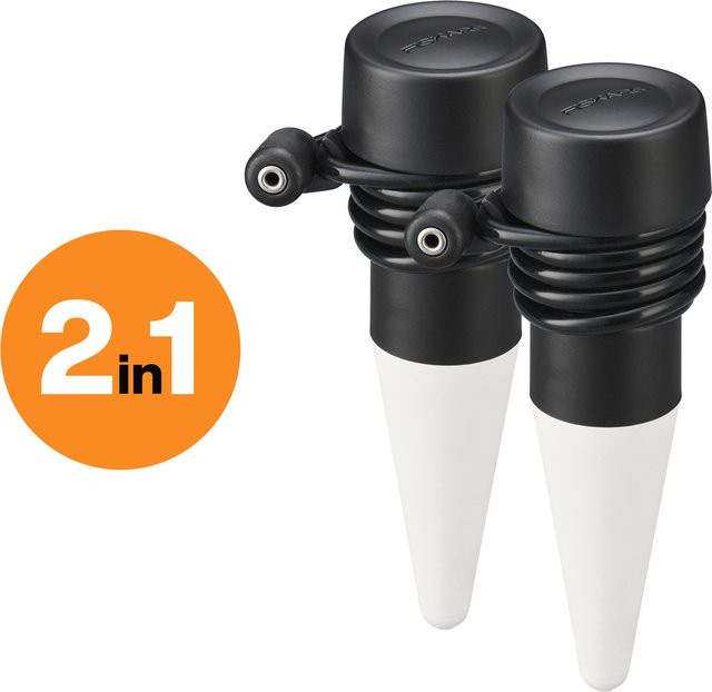 Fiskars Plant Care Bewässerungskegel für Zimmerpflanzen, 2 Stück - Bild 1