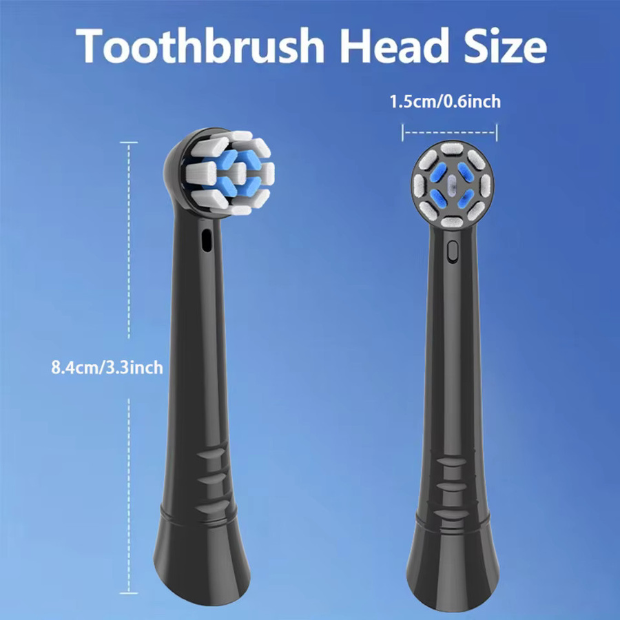 Oral B Ersatzbürstenköpfe für iO Serie, weich, schwarz - Bild 2