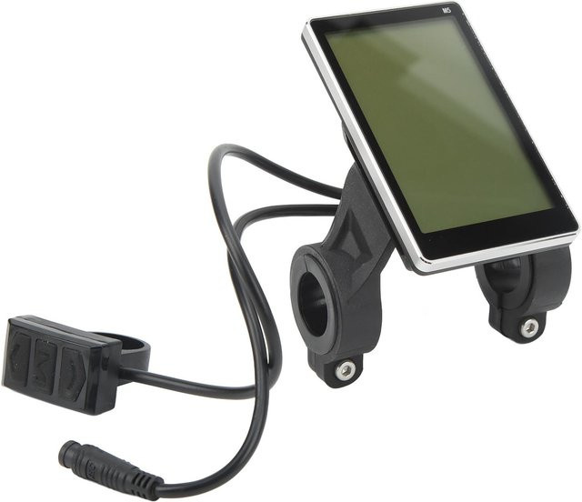 CosyHome Elektrisches Fahrrad M5 LCD-Display Wasserdichtes Anschlussfeld Displaypanel in Schwarz - Bild 1