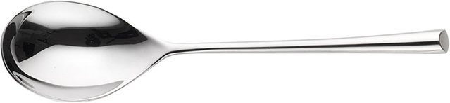 Pintinox Bouillonlöffel TRUMPET Geschmiedet, Silber, 12er Pack, Länge: 19 cm - Bild 1