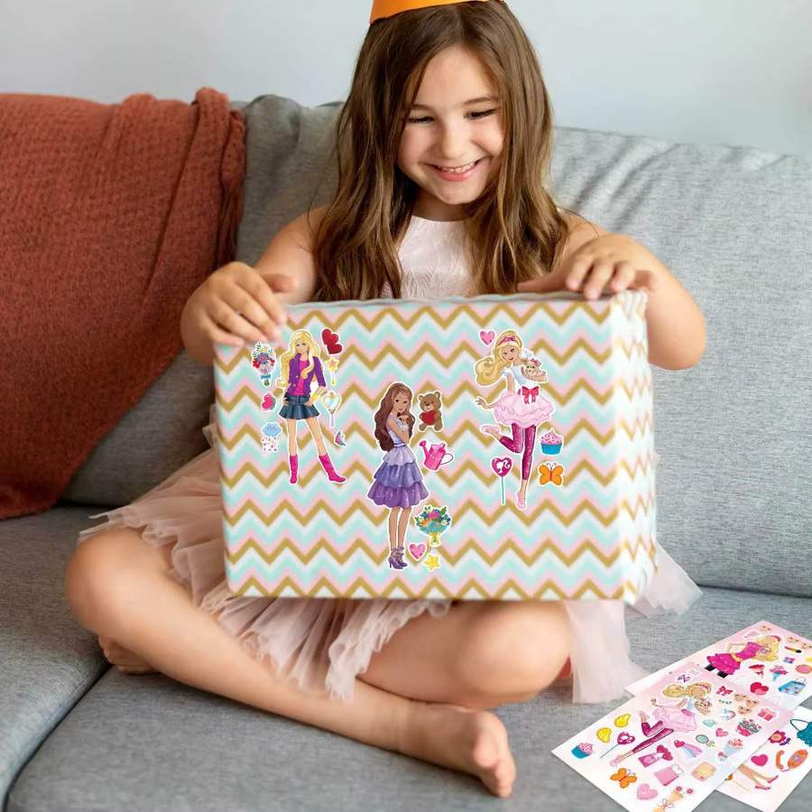 Bandai Prinzessin Gesichts-Puzzle-Aufkleber, Lernspielzeug - Bild 2