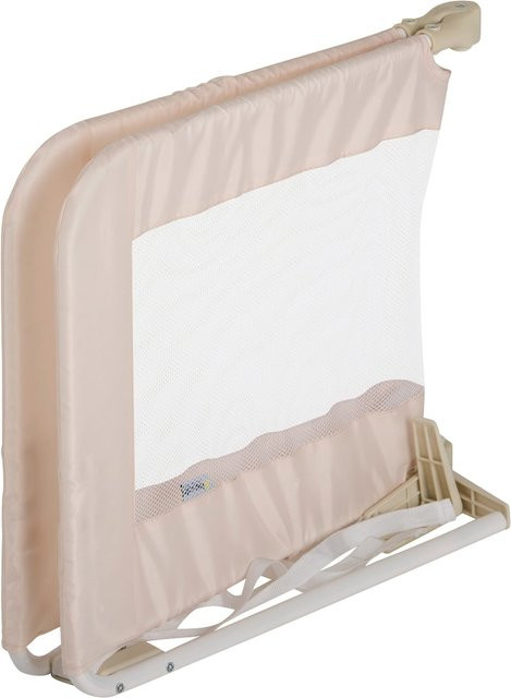 Hauck Bettgitter Sleep N Safe Plus beige klappbar mit Mesh-Textil B/H/T: 60,0 x 44,0 x 18,0 cm - Bild 1