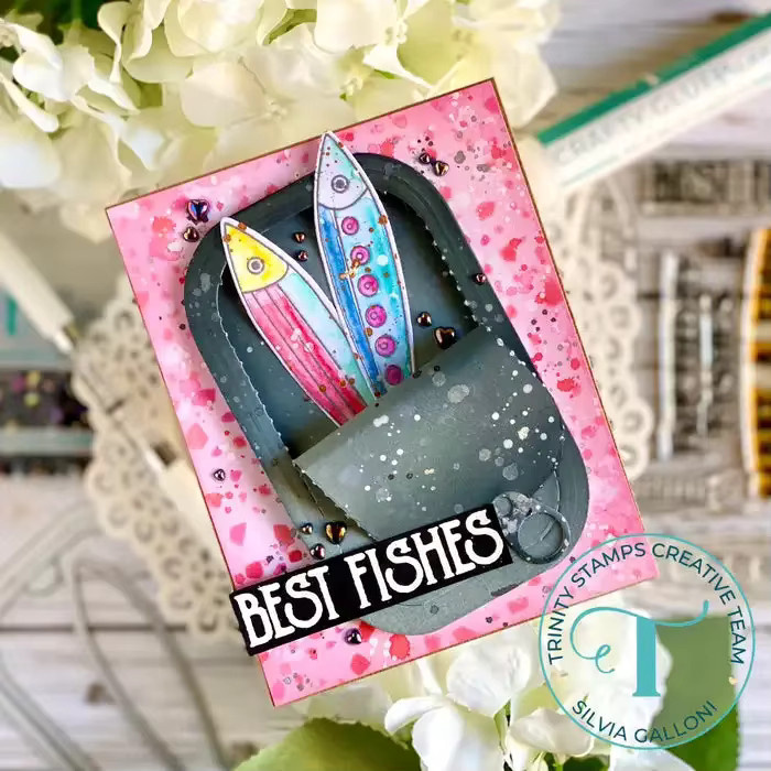 Sardine Metall-Stanzer und Stempel für DIY Scrapbooking und Fotoalben zur Papierprägung - Bild 3