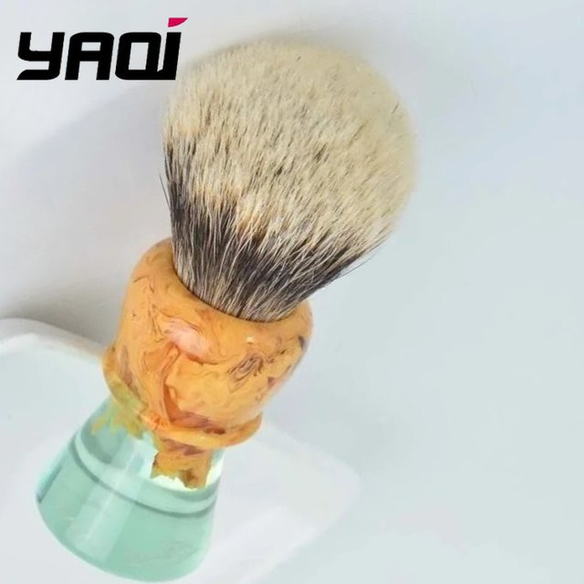 YAQI Cavern Lake Rasierpinsel, Two Band Badger Hair, Herren - Bild 1