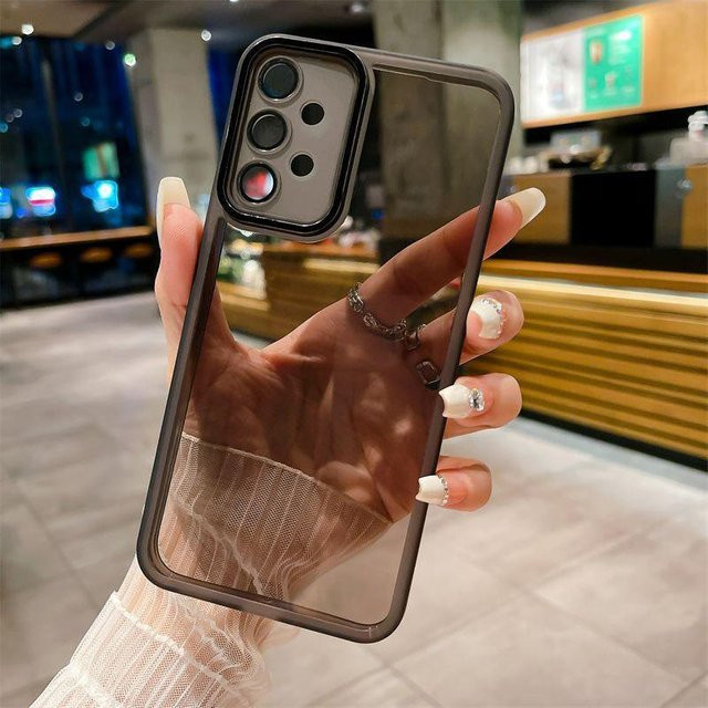 Stoßfeste Silikon Handyhülle für Samsung Galaxy A13 4G / A13 5G / A23 / A33 / A53 / A73 / A12 in Transparent - Bild 1