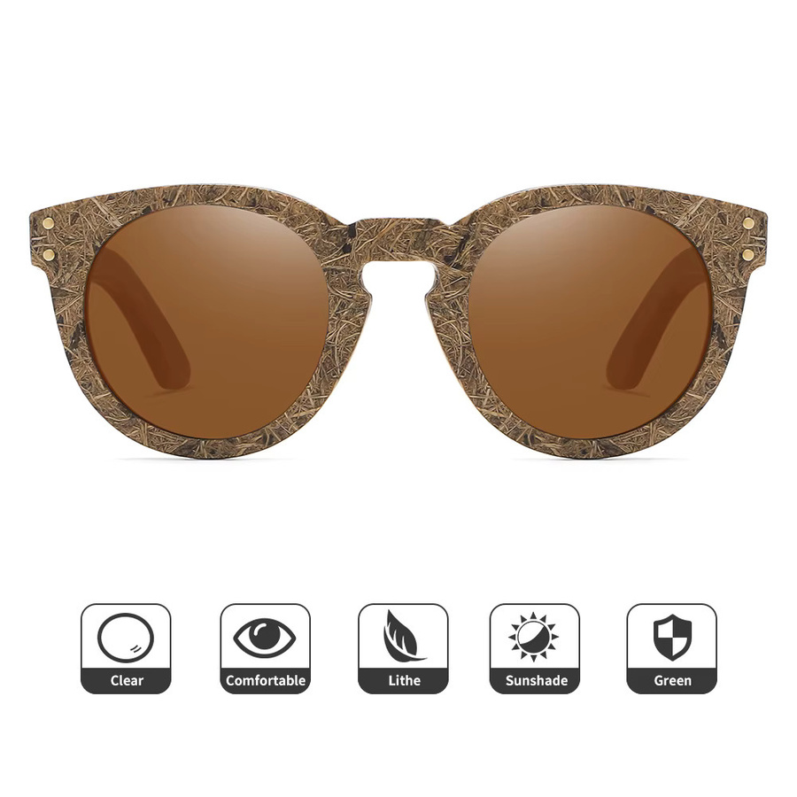 GM 8242 Sonnenbrille, Vollrand, braun, wood - Bild 2
