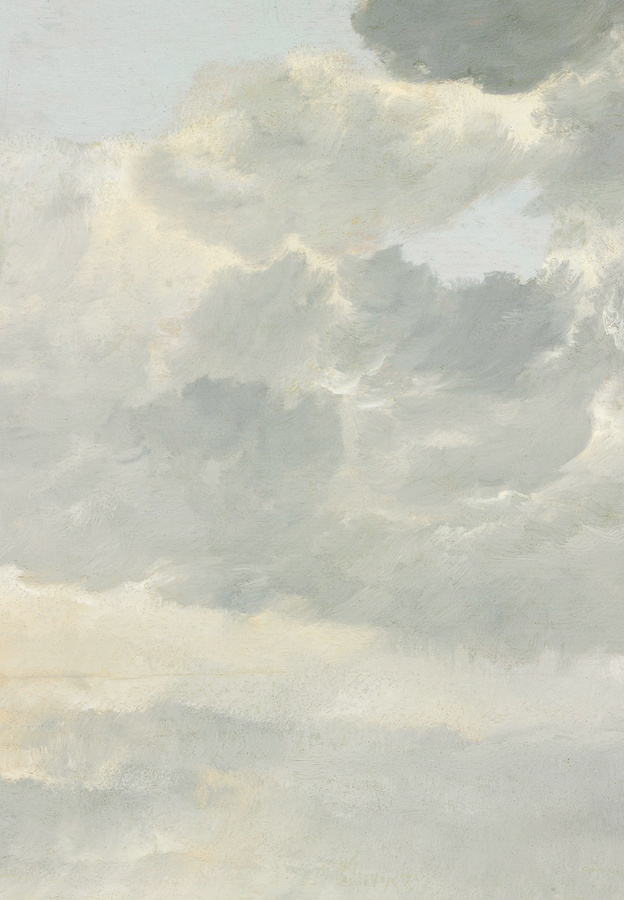 KEK Amsterdam Mural Golden Age Clouds 3 Wandbild in Multicolor und Grau, Breite: 194,8 cm - Bild 1