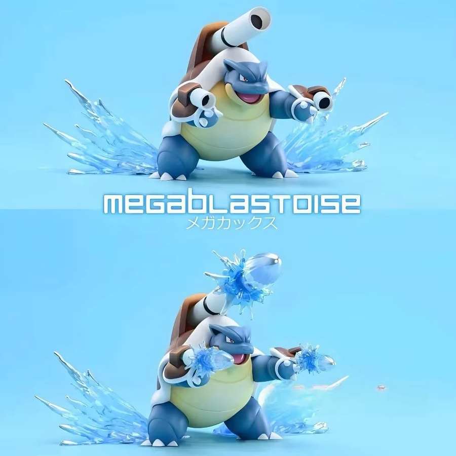 Potdemiel Pokémon Blastoise Actionfigur, 15,5 cm, PVC - Bild 2