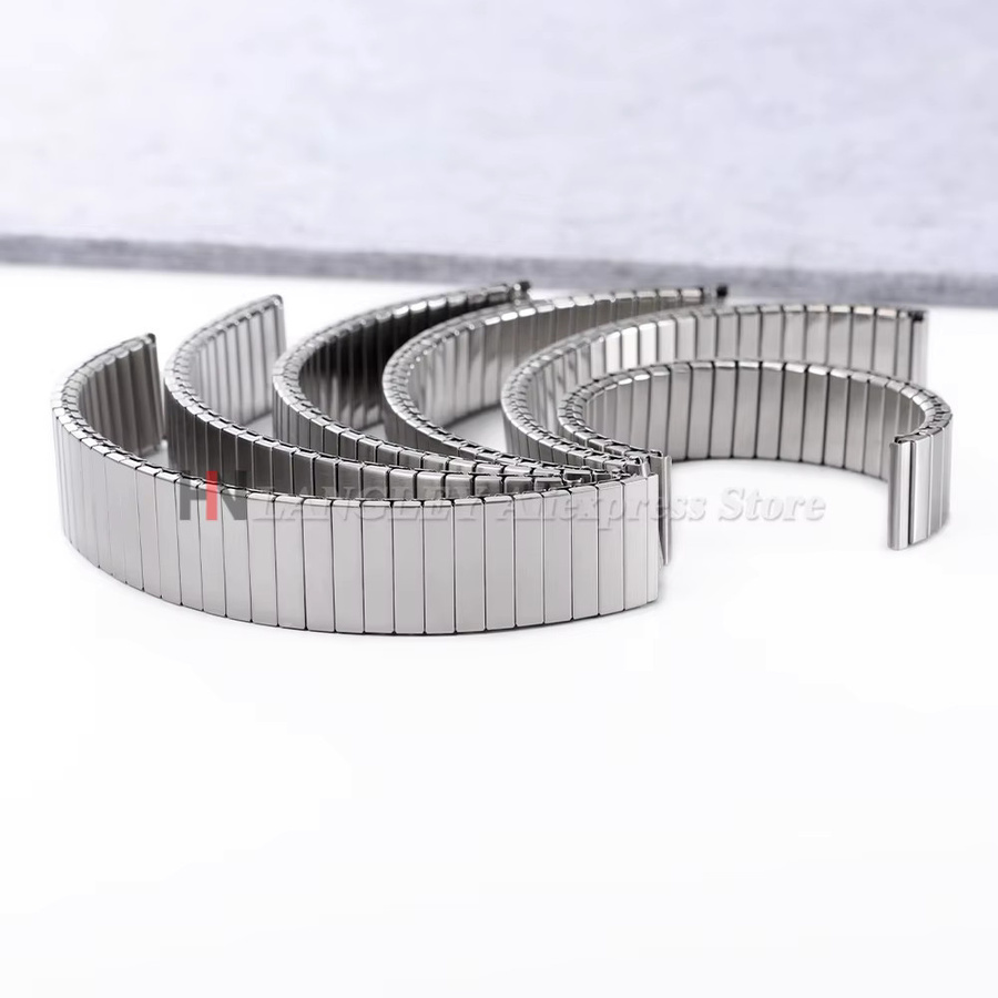 langley Uhrenarmband Edelstahl, silber, Unisex - Bild 2