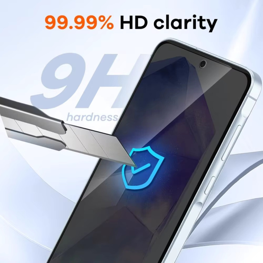 3er-Pack Ultra-klares gehärtetes Glas als kratzfester Displayschutz für Samsung Galaxy A57 A56 A55 A37 A36 A35 A27 A26 A25 A17 A16 A15 in Transparent - Bild 4