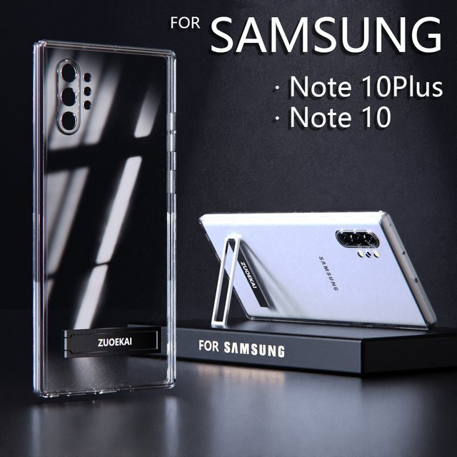 Transparente Schutzhülle für Samsung Galaxy Note 10, Note 10 Plus, Note 20, Note 9 und Note 8 als stoßfeste Soft Back Cover Hülle - Bild 1