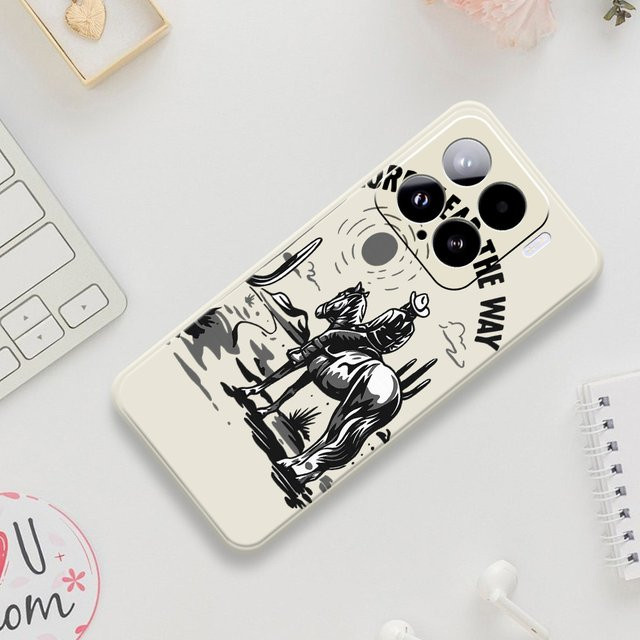 Cowboy Style Silikon Handyhülle für Xiaomi Mi 15 Ultra, Mi 14T, 13T, 11T Pro und Mi 13T Pro - Bild 1