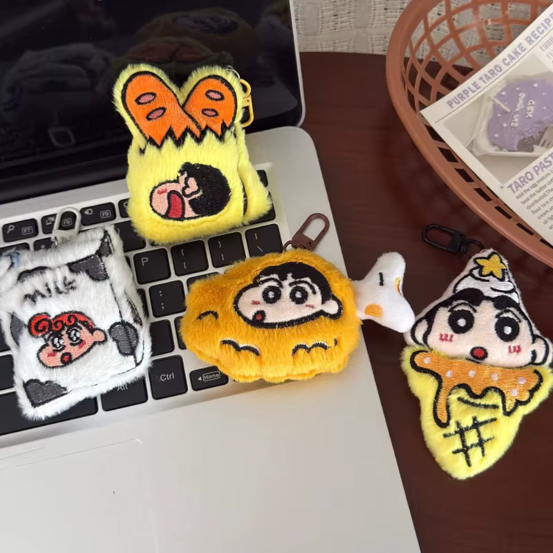 Crayon Shin-chan Schlüsselanhänger, Plüsch / Textil, Bunt / Mehrfarbig - Bild 5