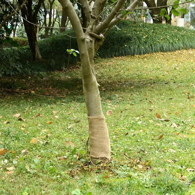 Vidaxl Jutestoff auf Rolle in Braun, 100 % Jute, 200 g/m², Breite: 0,25 m, Länge: 25 m - Bild 1
