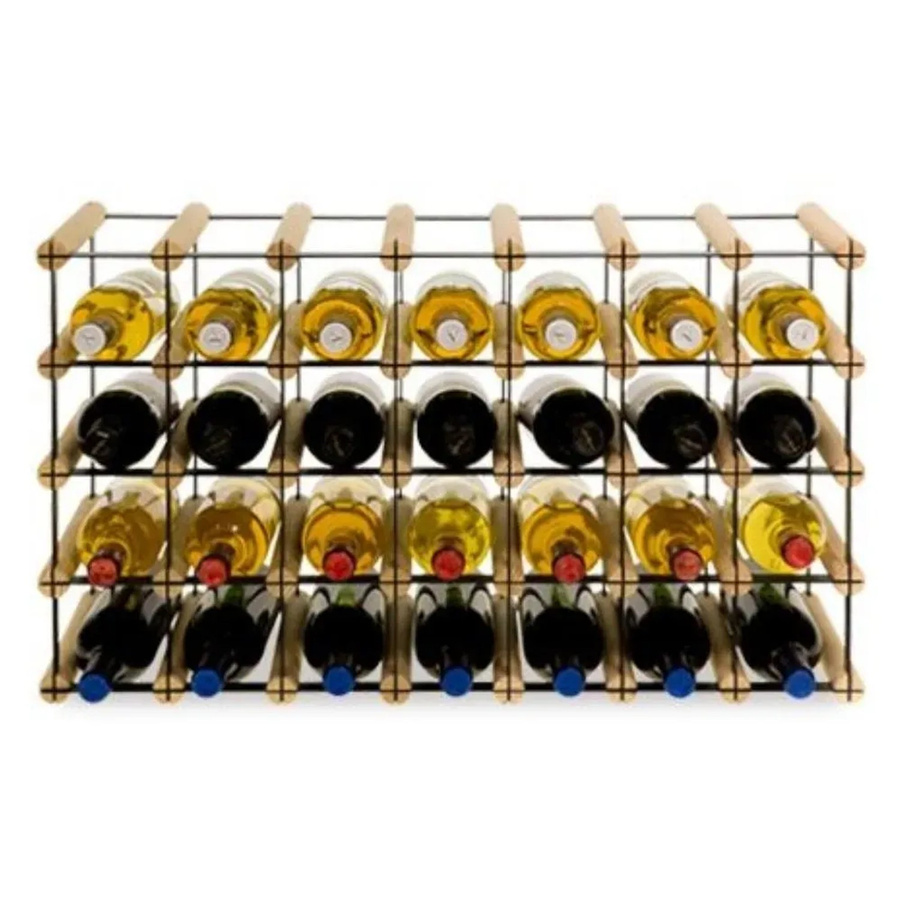 PROREGAL Modulares Weinregal Vinotega aus massivem Kiefernholz in Natur, H x B x T: 42,5 x 72,5 x 24,5 cm - Bild 2