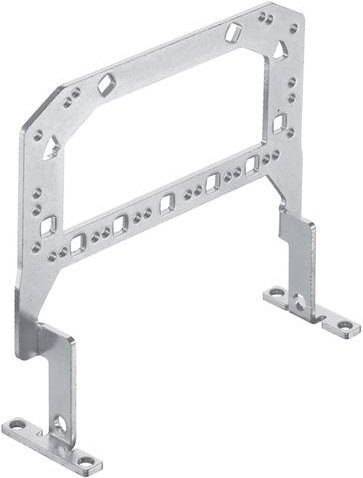 Harting Griffblech 09000245601 aus Kunststoff in Silber - Bild 1