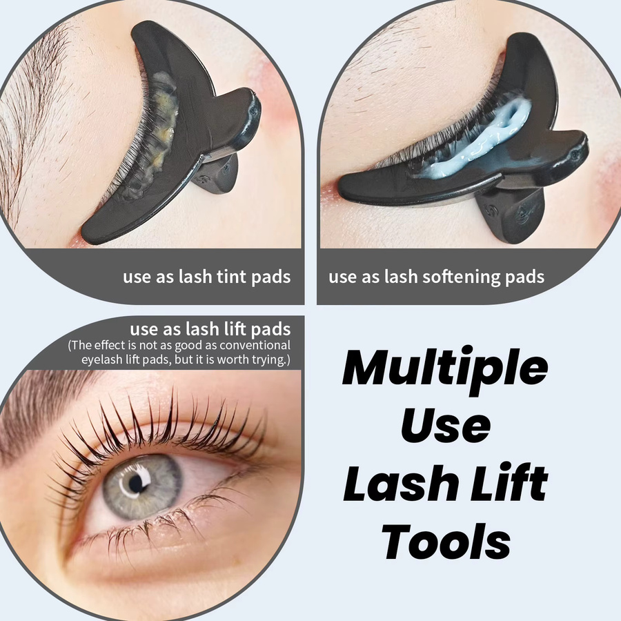 Permania Silikon-Wimpernlift-Pads, 3 Größen, Unisex - Bild 3