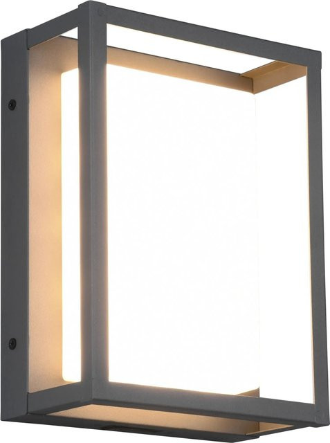 Trio LED-Außenwandleuchte Witham in Anthrazit - Bild 1