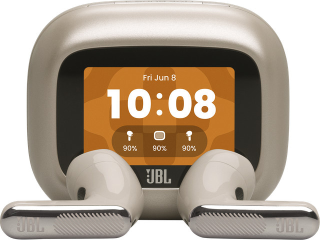 JBL Live Flex 4 True Wireless In-Ear Kopfhörer in Gold/Beige mit Bluetooth und USB-C - Bild 1