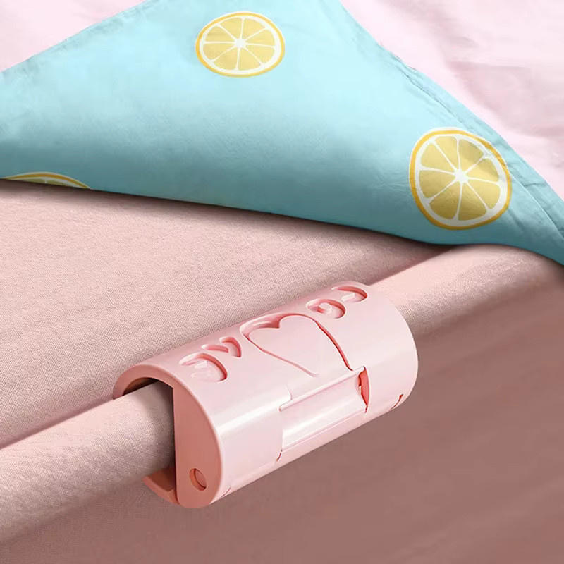 6 Stück Matratzenhalter JETTING Bettlaken Clips aus Kunststoff in Clear zur Fixierung von Bettdecken und Quilt - Bild 3