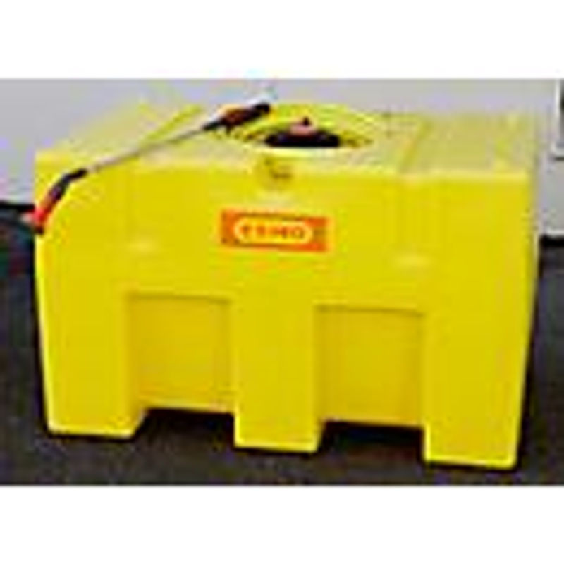 CEMO Mobiles Bewässerungssystem BWS 30-PE in Gelb mit 30 l/min Förderleistung, L 1160 x B 760 x H 730 mm - Bild 3