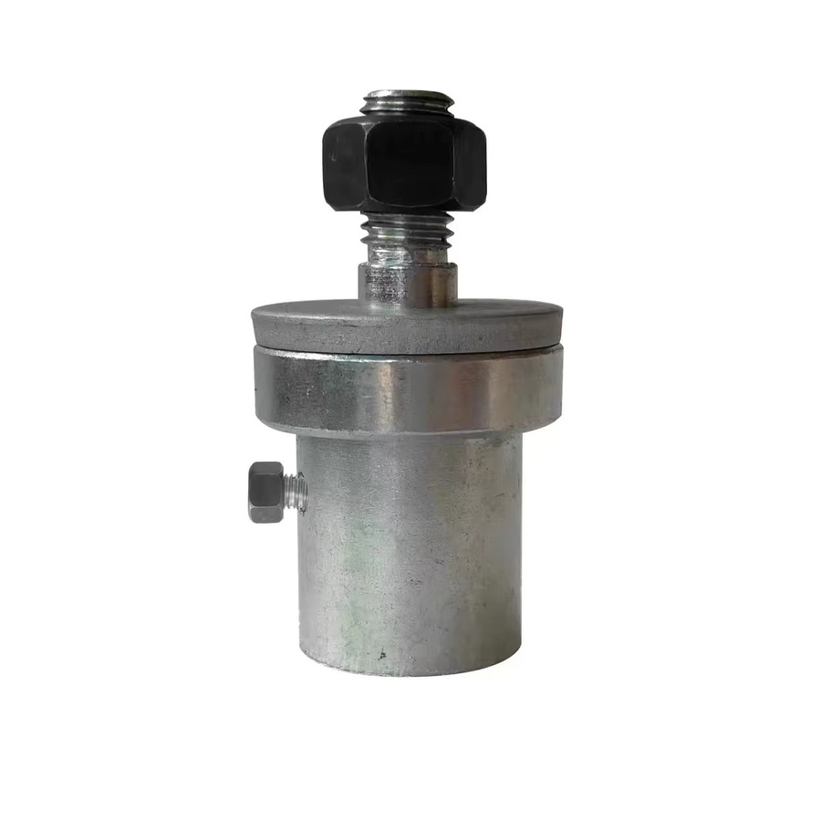 LISM Motorwellenadapter 14mm auf 12,6mm Flachwellenkupplung mit wasserdichtem Wellenkopf in Silber für Edelsteinbearbeitungsmaschinen - Bild 2