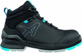 Albatros Taraval Black/Blue Mid S3L ESD FO SR Sicherheitsschuhe in Schwarz und Blau - Bild 1