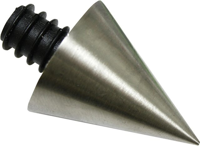 Gardinia Endstück New York Kegel aus Edelstahl in Silber für Ø 12 mm - Bild 1