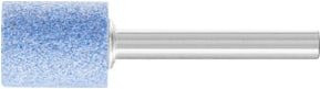 PFERD TOOLS TOUGH Schleifstift Zylinder CO60 für schwer zerspanbare Werkstoffe, Durchmesser: 16 mm, Höhe: 20 mm, Schaft-Durchmesser: 6 mm, Blau - Bild 1