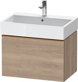 Duravit Waschtischunterschrank D-Neo wandhängend, Farbe Mehrfarbig, B/T/H: 68,4 x 44,2 x 44,0 cm - Bild 1