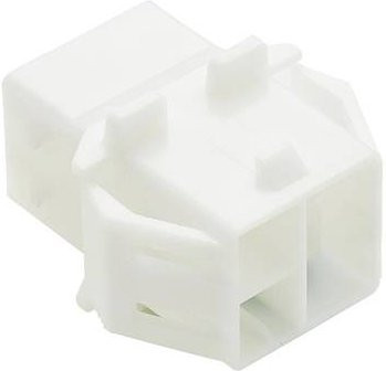 Molex Buchsengehäuse-Kabel 4-polig in Weiß 351500410 Bulk - Bild 1