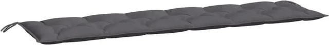 vidaXL Gartenbank-Auflage Anthrazit aus wasserabweisendem Oxford-Gewebe B/T/H: 200 x 50 x 7 cm - Bild 1