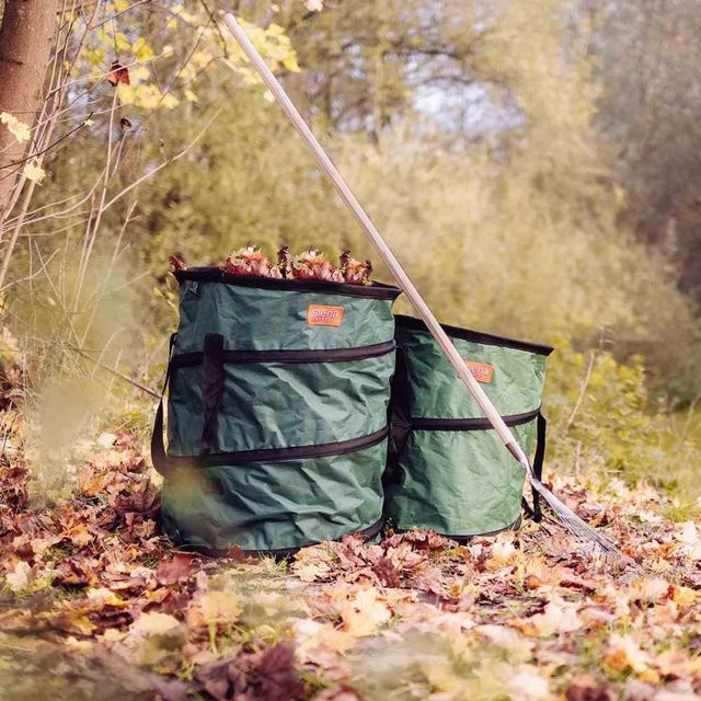 Siena Garden Pop-Up Gartensack aus Polyester in Grün und Schwarz mit 175 l Fassungsvermögen - Bild 2