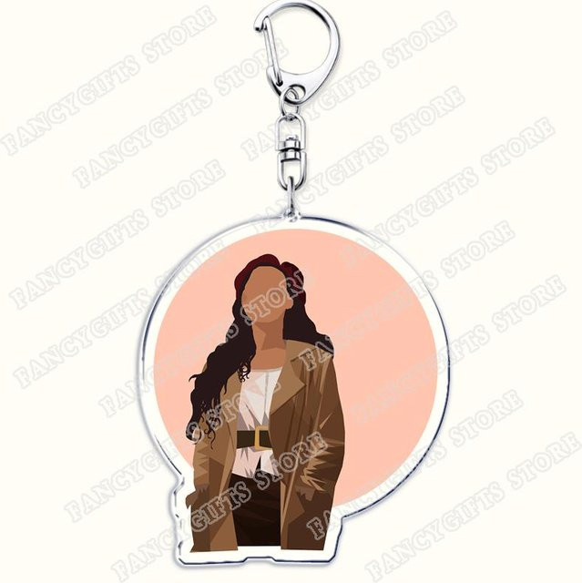 CHIC STUDIO Schlüsselanhänger Les Misérables, Beige, Unisex - Bild 1