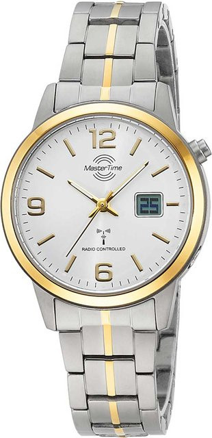 Master Time Damenuhr, Titan, Funkuhr, Analog-Digital, Quarz, 33 mm, 5 ATM - Bild 1