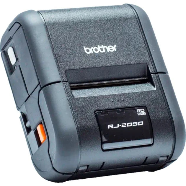 Brother RuggedJet RJ-2050 Etikettendrucker Thermopapier mit Wi-Fi und Bluetooth in Schwarz - Bild 1