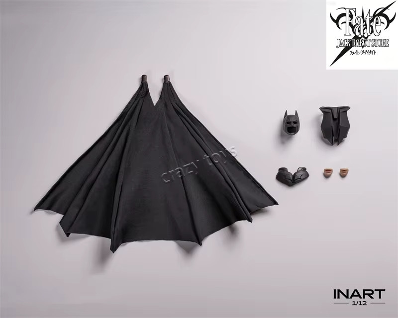 INART Batman Dark Knight Cape Zubehör, Schwarz, Plüsch / Textil - Bild 5