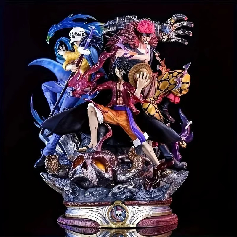 Bandai One Piece Szenenstatuen-Modellornamente, Piraten, Kunststoff, Bunt / Mehrfarbig - Bild 3
