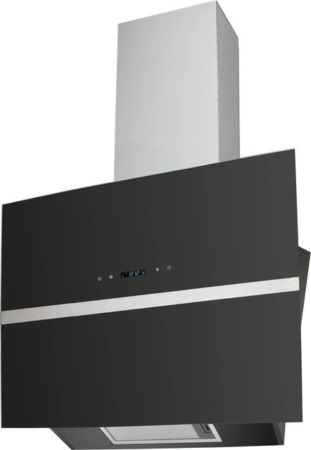 Wolkenstein Dunstabzugshaube W S4-60A++BTZ Wandhaube in Schwarz mit Umluft- und Abluftbetrieb und Energieeffizienzklasse A++ - Bild 1