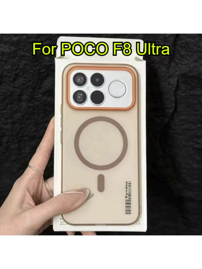 Xiaomi Schutzhülle mit MagSafe Magnet-Unterstützung für POCO F8 F7 F6 Ultra X7 15T Pro Redmi K90 ProMax K70 Turbo, transparente harte PC Abdeckung - Bild 2