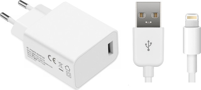 CoreParts MBXAP-AC0008 Netzteil und Spannungsumwandler in Weiß mit USB-C, Lightning und USB-A Anschlüssen - Bild 1