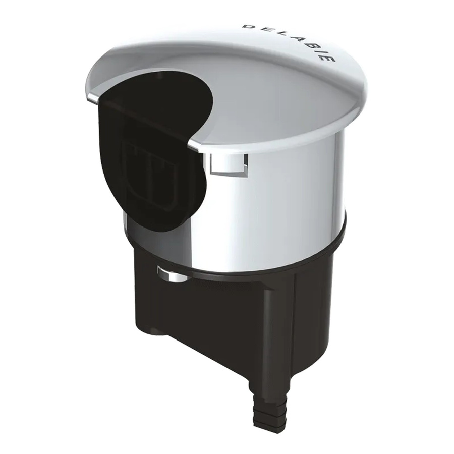 Delabie Elektronik-Box C mit integriertem 6V-Batteriefach für TEMPOMATIC 4 Urinal in Silber - Bild 2