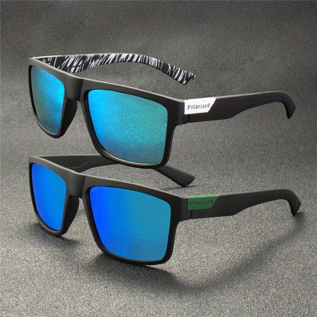 Dote Sonnenbrille, quadratisch, Vollrand, Kunststoff, Unisex, schwarz, grau - Bild 1