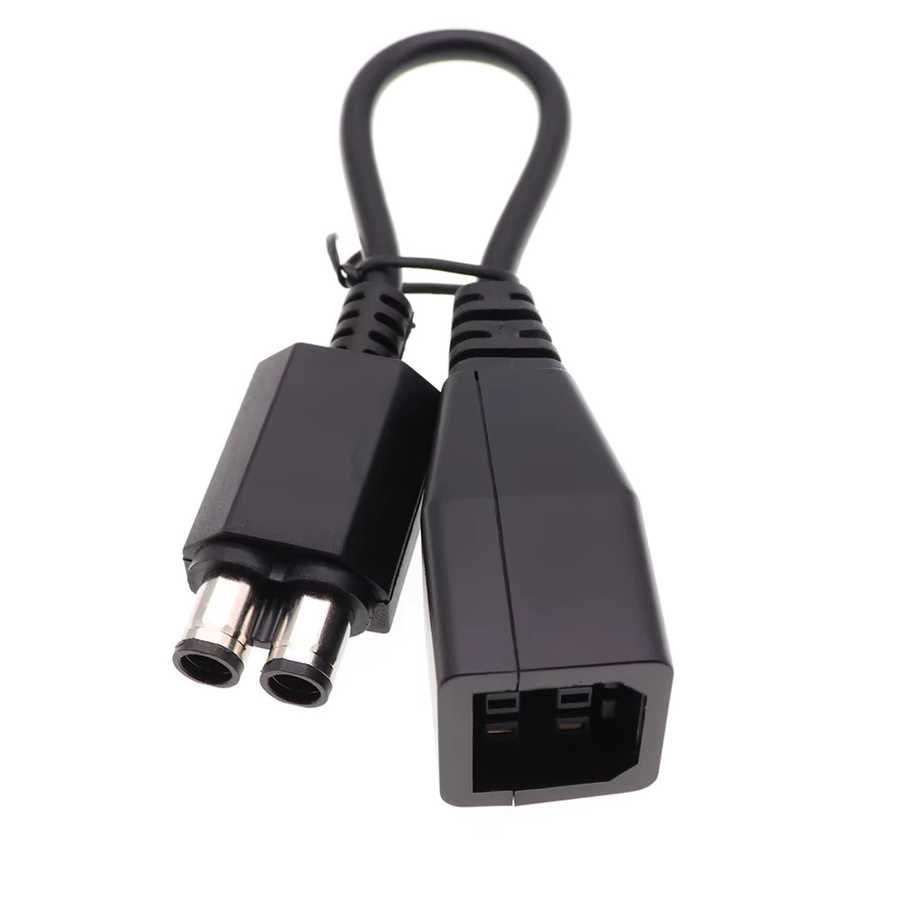 Microsoft AC-Adapter Netzteil und Übertragungskabel für Xbox 360, Xbox 360 Slim, Xbox One und Xbox 360 E in Schwarz - Bild 2